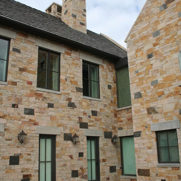 Kaysville Modern Stone Residence