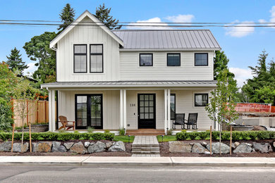 Country exterior home idea in Seattle