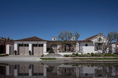 Coastal exterior home idea in Orange County