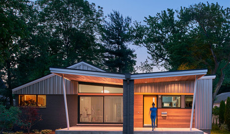 Houzz Tour: From Midcentury Rambler to Modern Marvel