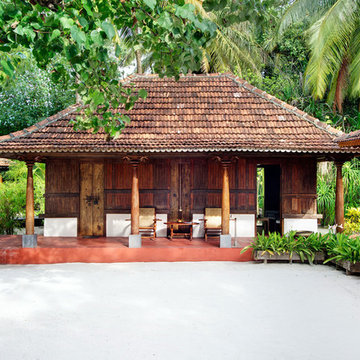 Kerala Traditional Wooden House