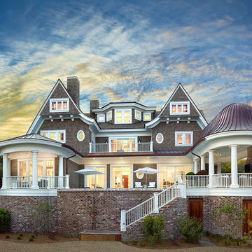 Kiawah Classic updated Shingle Style oceanfront home