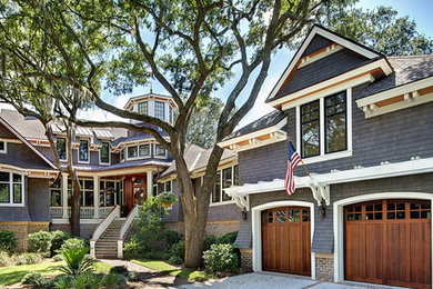 Inspiration for a timeless exterior home remodel in Charleston