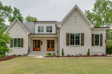 Trendy exterior home photo in Raleigh