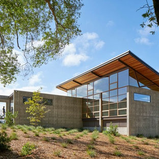 Inspiration for a modern exterior home remodel in Other