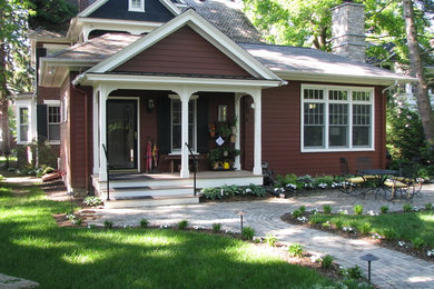 Arts and crafts exterior home photo in Other
