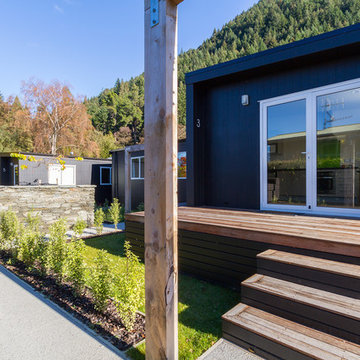 Kiwi Cabins at a Queenstown Holiday Park
