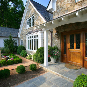 Knoxville Stone Cottage Custom Home