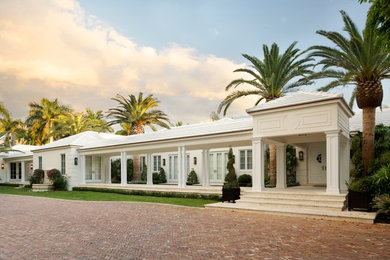 Photo of a world-inspired house exterior in Miami.