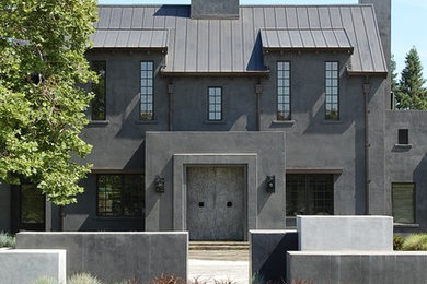 Inspiration for a modern exterior home remodel in Sacramento