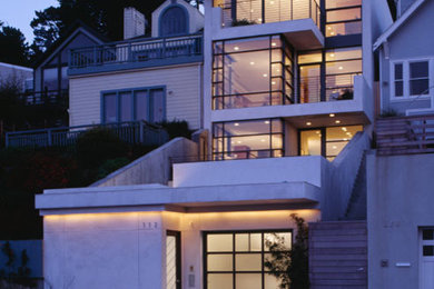Inspiration for a modern exterior home remodel in San Francisco