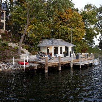 Lake Boat house Exterior