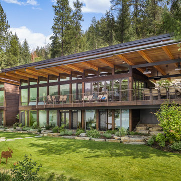 Lake Coeur d'Alene Custom Home