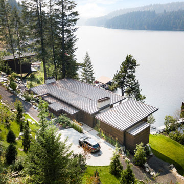 Lake Coeur d'Alene Custom Home