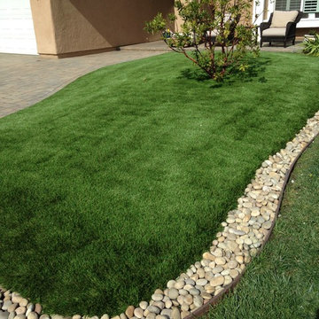 Artificial Turf After Installation