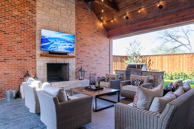 Lake Highlands Outdoor Living Space