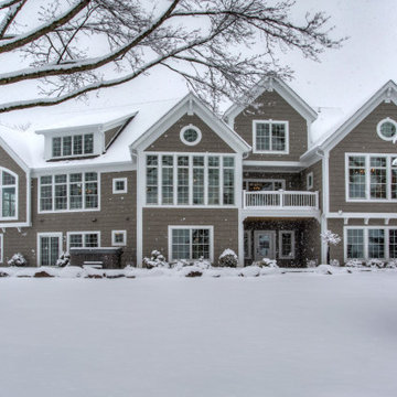Lake House in Winter