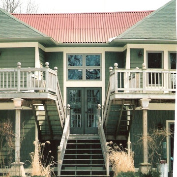 Lake Michigan Home and Gazebo