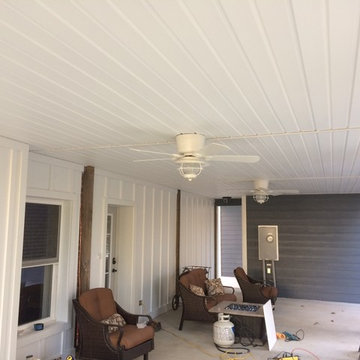 Lake Norman Hardieplank Siding Install and Outdoor Living Space Remodel