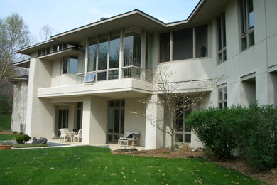 Example of a trendy exterior home design in St Louis