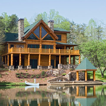 Lake Side Log and Timber Home