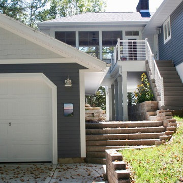 Lake Wisconsin Cottage Addition and Kitchen Remodel