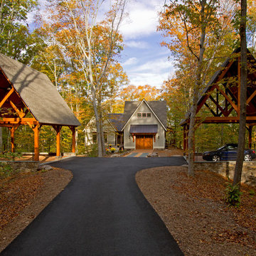 Lakeside Timber Frame Home and Pavilions