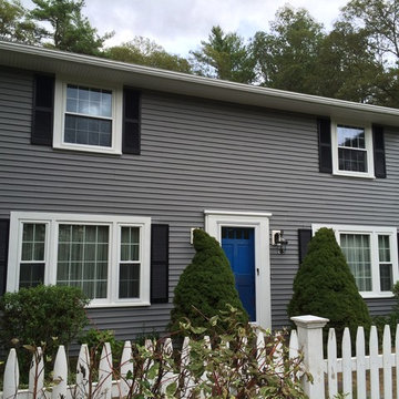 Lakeville, MA Vinyl Siding & Replacement Windows Project