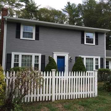 Lakeville, MA Vinyl Siding & Replacement Windows Project