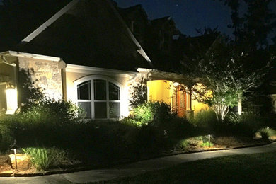 Example of an exterior home design in Houston