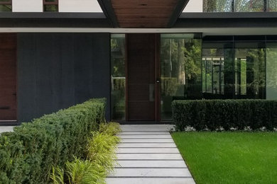 Landscaped Front Walkway