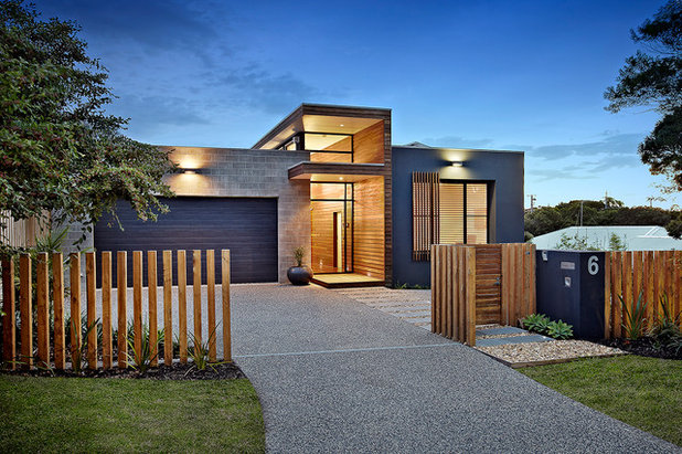 Contemporary Exterior by Impress Photography