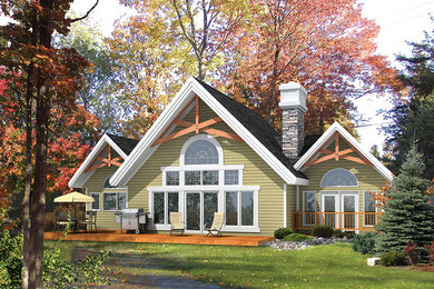 Inspiration for a timeless exterior home remodel in Vancouver