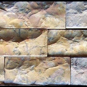 Ledge Stone - Rosso 6" x 24" Panel