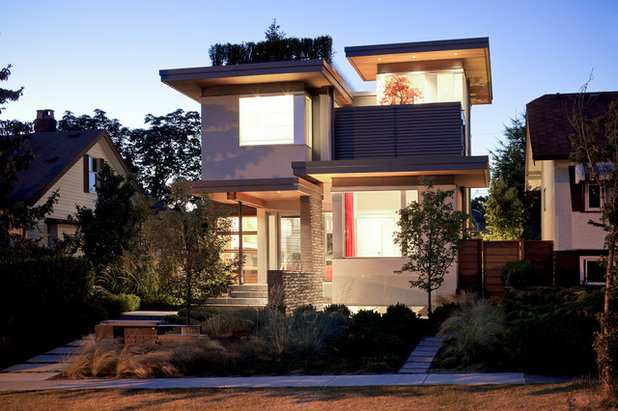 Contemporary Exterior by Natural Balance Home Builders