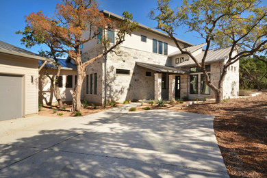 Minimalist exterior home photo in Austin