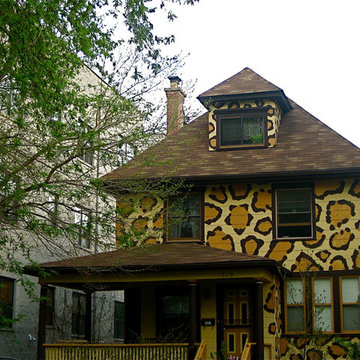 leopard print house