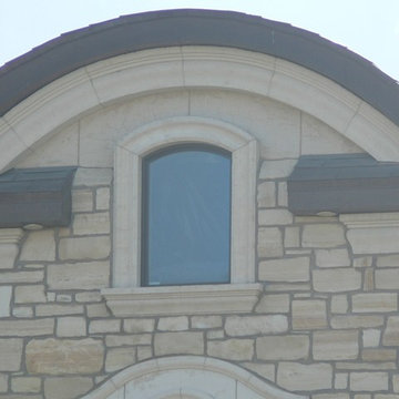 Limestone Cornice and Window Surrounds