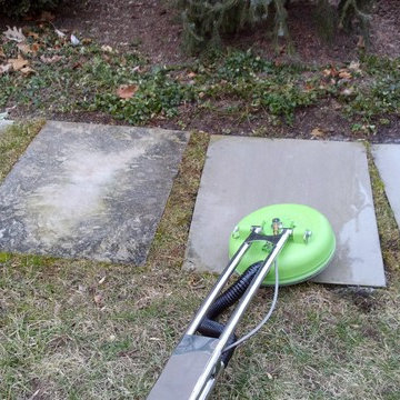 Limestone stepping stones