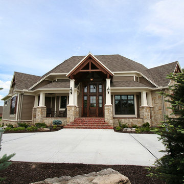 Lodge Inspired Residence - Home Exterior