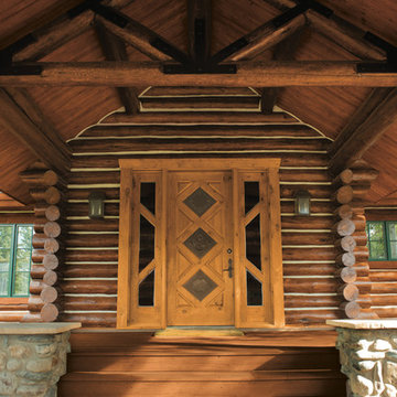 Log Cabin Entryway