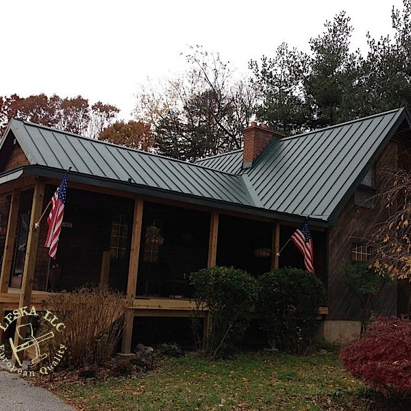 Green Metal Roof - Photos & Ideas | Houzz