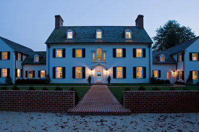 Inspiration for a traditional house exterior in DC Metro.
