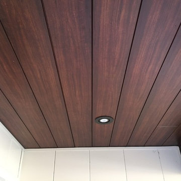 Longboard premium soffit , wood grain colour
