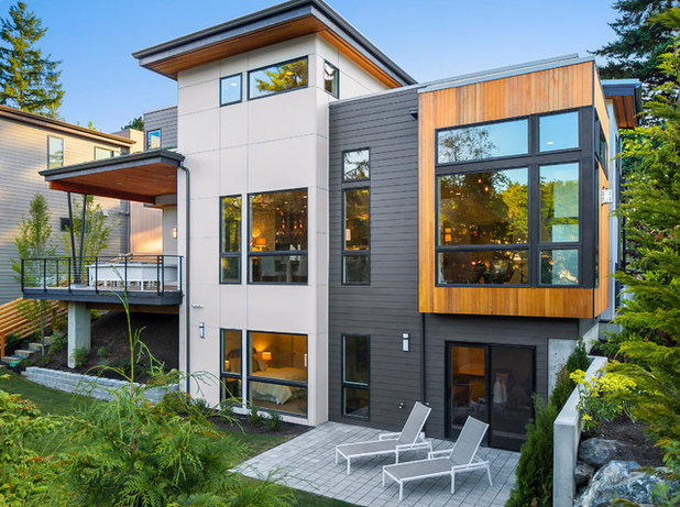 Contemporary Exterior by Summerwell Homes
