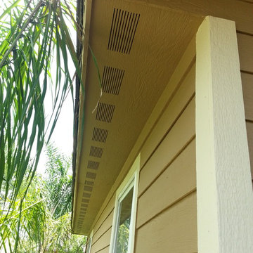 LP SmartSide Siding and Vented SmartSoffit Katy Texas