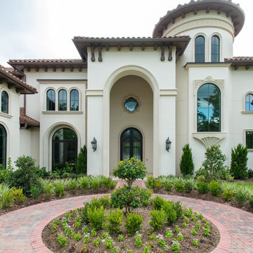 Luxury custom home exteriors