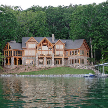 Luxury Lake Retreat - Architectural Designs House Plan 26600GG
