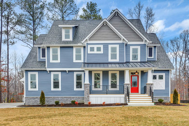 Craftsman exterior home idea in Richmond