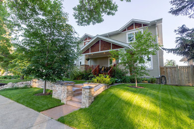 Traditional exterior home idea in Calgary